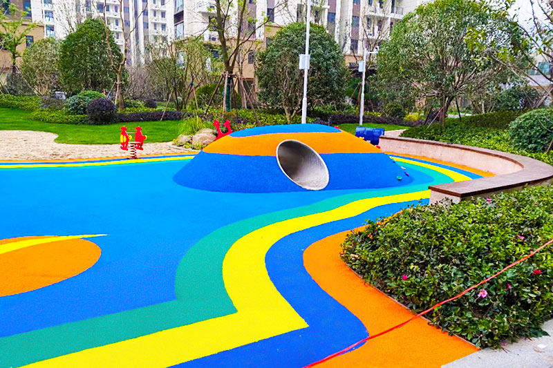 儿童乐园塑胶地坪 儿童乐园塑胶地坪