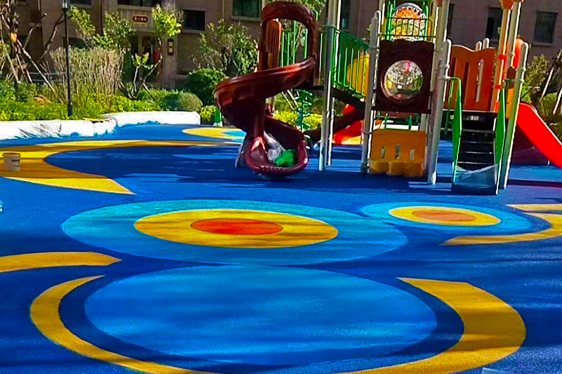 儿童乐园塑胶地坪 儿童乐园塑胶地坪