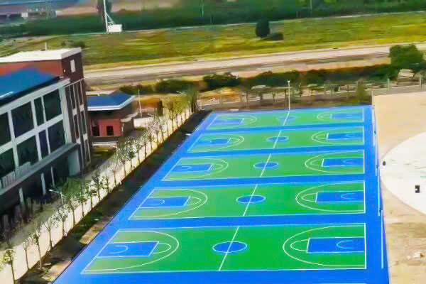 杭州硅pu篮球场 杭州硅pu篮球场