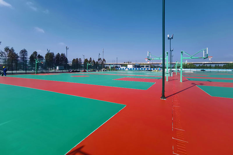 杭州塑胶篮球场 杭州塑胶篮球场