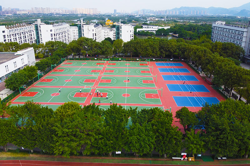 学校篮球场 学校篮球场