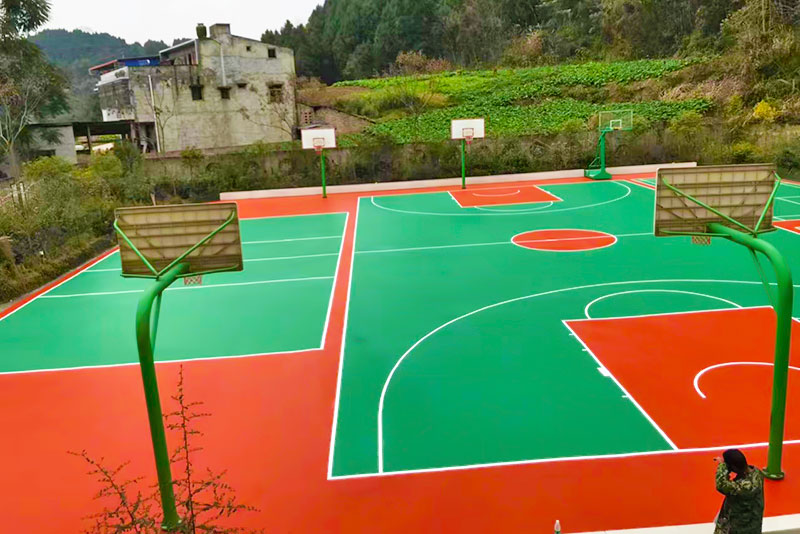 杭州塑胶篮球场 杭州塑胶篮球场