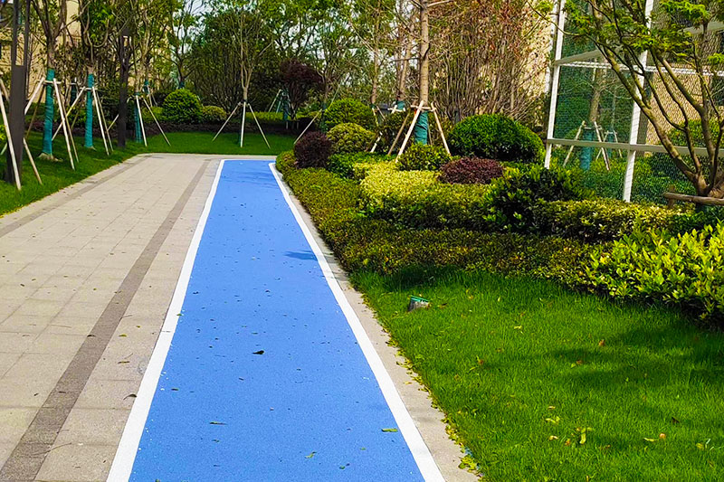 小区塑胶场地 小区塑胶场地