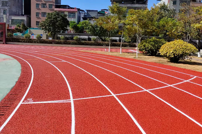 透气型塑胶跑道 透气型塑胶跑道