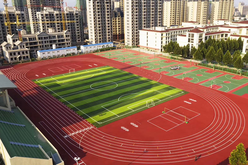田径场塑胶跑道 田径场塑胶跑道