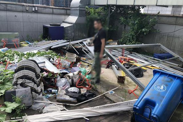 杭州楼顶足球场拆除 杭州楼顶足球场拆除