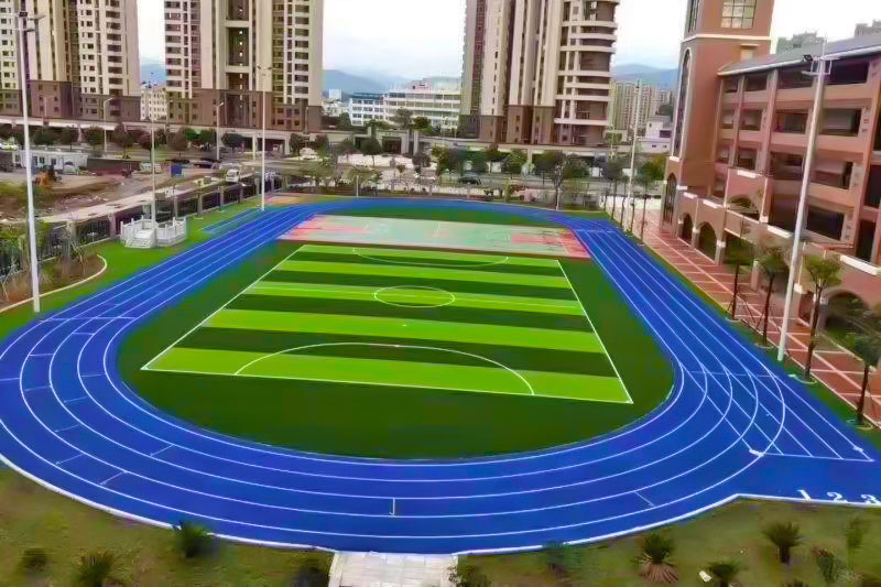 学校塑胶跑道 学校塑胶跑道