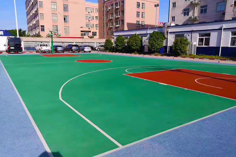 小区篮球场 小区篮球场