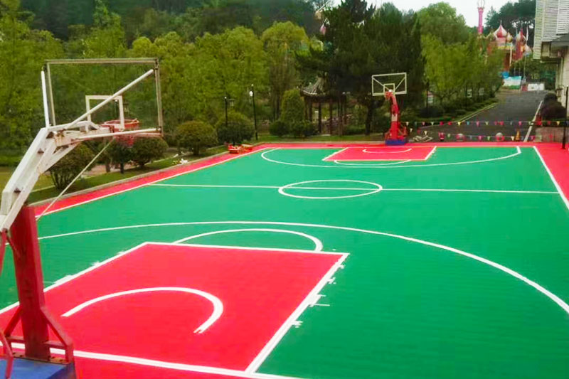 小区篮球场 小区篮球场