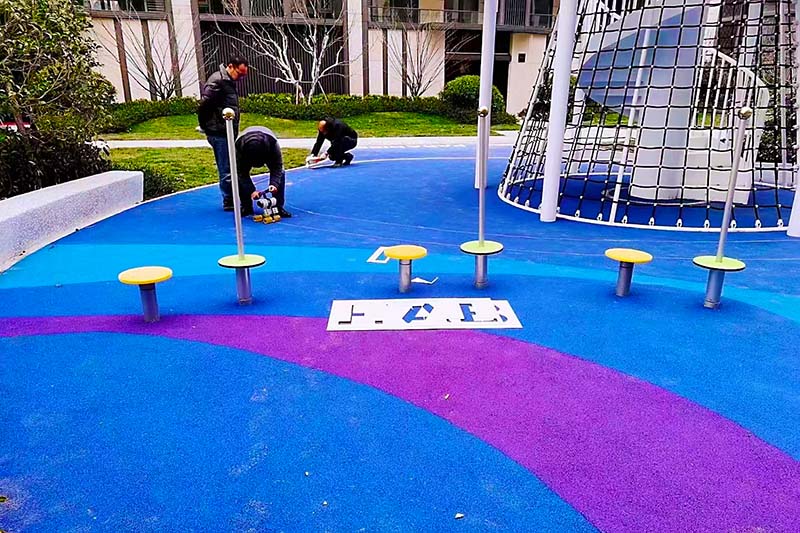 幼儿园塑胶地坪 幼儿园塑胶地坪