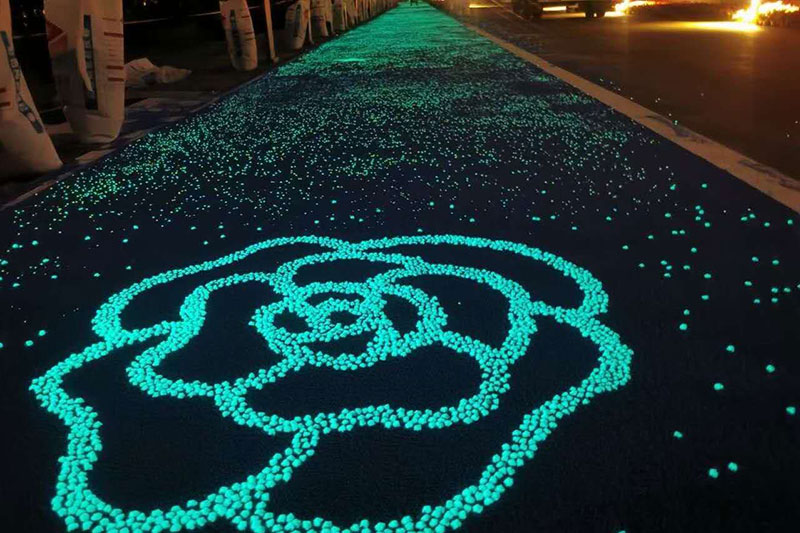 荧光跑道 荧光跑道