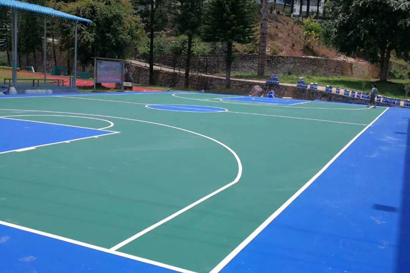 硅pu篮球场 硅pu篮球场