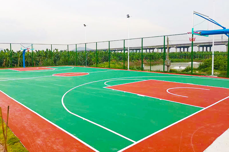 杭州硅pu篮球场 杭州硅pu篮球场