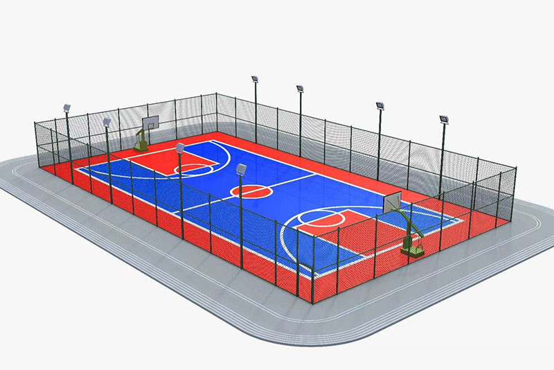 专业硅pu篮球场 专业硅pu篮球场