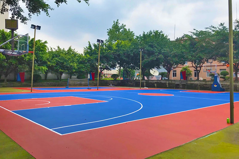 硅pu篮球场 硅pu篮球场