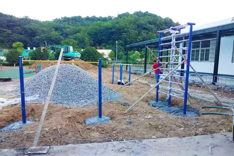 体育器材区施工 体育器材区施工